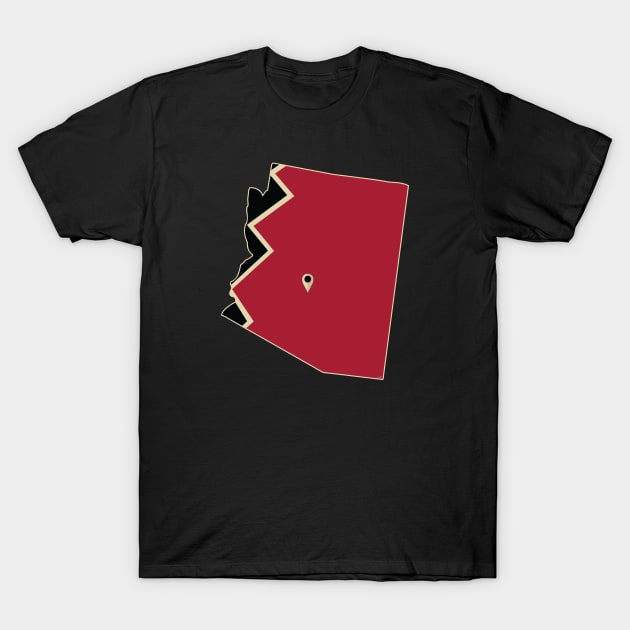 Arizona Baseball T-Shirt by doctorheadly